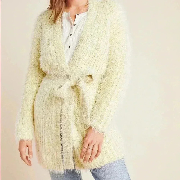 Anthropologie Larkin Shimmer Cardigan - Picture 2 of 4